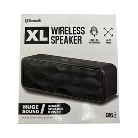 Gems Wireless Bluetooth Speaker - Black