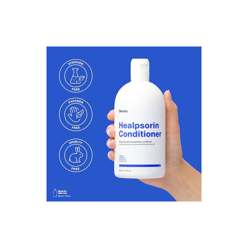Healpsorin Psoriasis Conditioner - Scalp Treatment, Dry Scalp, 500ml