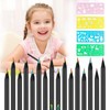 16 Rainbow Colouring Pencils+4 Animal Drawing Stencils,7 in 1 Coloured