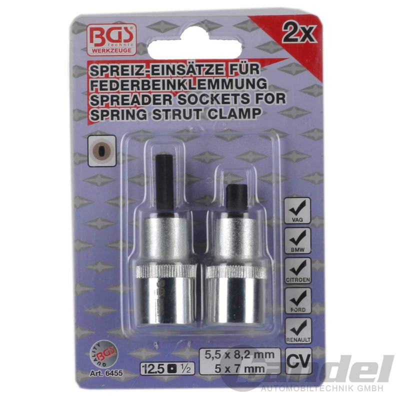 BGS 6453, Expansion Insert for Suspension Strut Clamp, 12.5 mm
