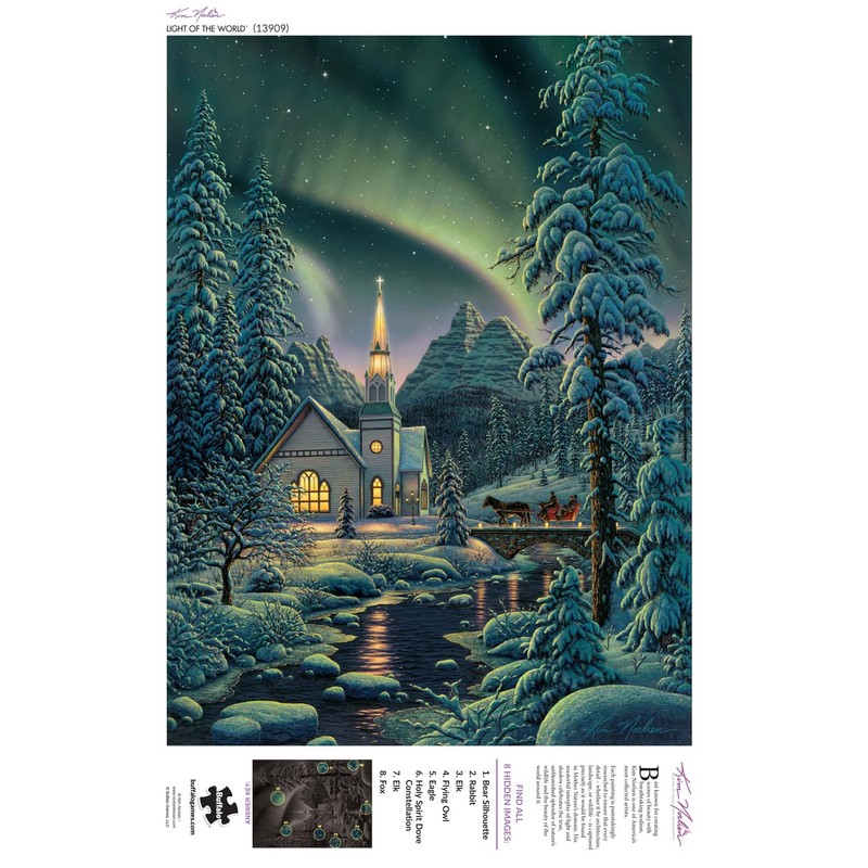 Buffalo Games – Kim Norlien - Light of The World