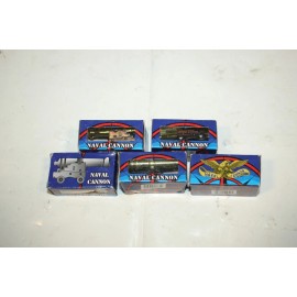 Americana Lot of 5 Americana Naval Cannon Civil War Gettsyburg Mini
