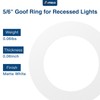 Amico 24 Pack Goof Rings for 6 Inch Recessed Lights,