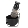 Men Beard Shave Set Brush Stand Foam Bowl Beard Brush