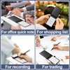 PLMMOUT 10PCS Mini Pocket Notepad Holder Set,Durable Cover,8Pcs 3"x5" Memo