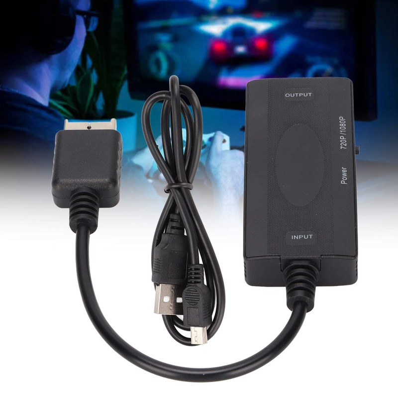 QANYEGN Game Console Adapter Cable Drive, Multimedia Interface Converter for