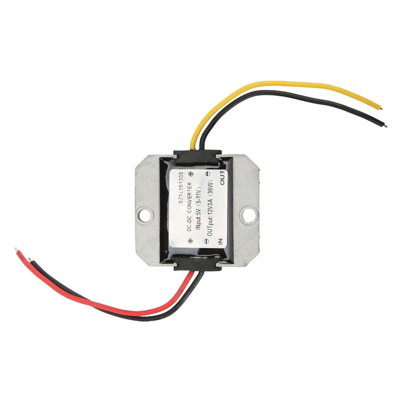 DC Boost Module Waterproof Die Cast Aluminum High Conversion Rate