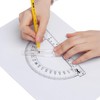 Mr. Pen- Plastic Protractor with Swing Arm, 3 Pack, 6