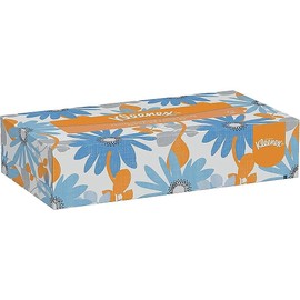 White Facial Tissue, 2-Ply, White, Pop-Up Box, 100 Sheets/Box