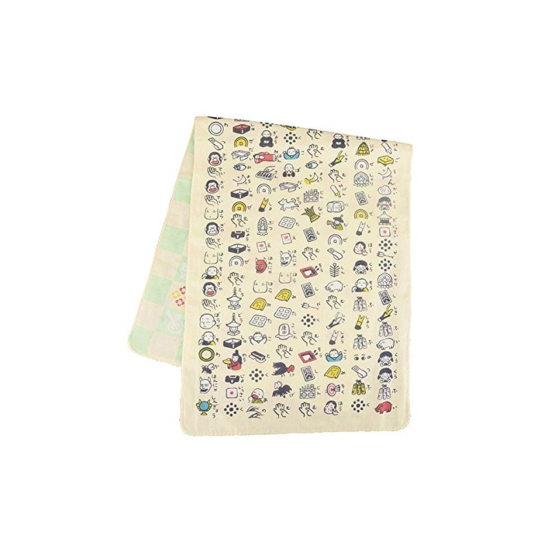 [Kyoto Kurochiku] Eshin Sutra Double-Sided Gauze Tenugui Hand Towel