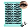 Bodermincer Lash Clusters D Curl Black/Brown/Colored Lashes 10-12-14/12-14-16/16-18-20mm Mixed Lash