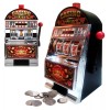 Sharper Image Electronic Casino Coin Bank Novelty Slot Machine