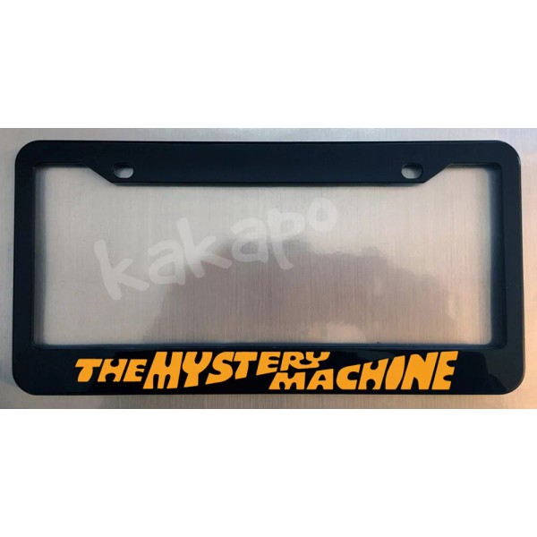 Unbranded The Mystery Machine Scooby Doo Fans Glossy Black License