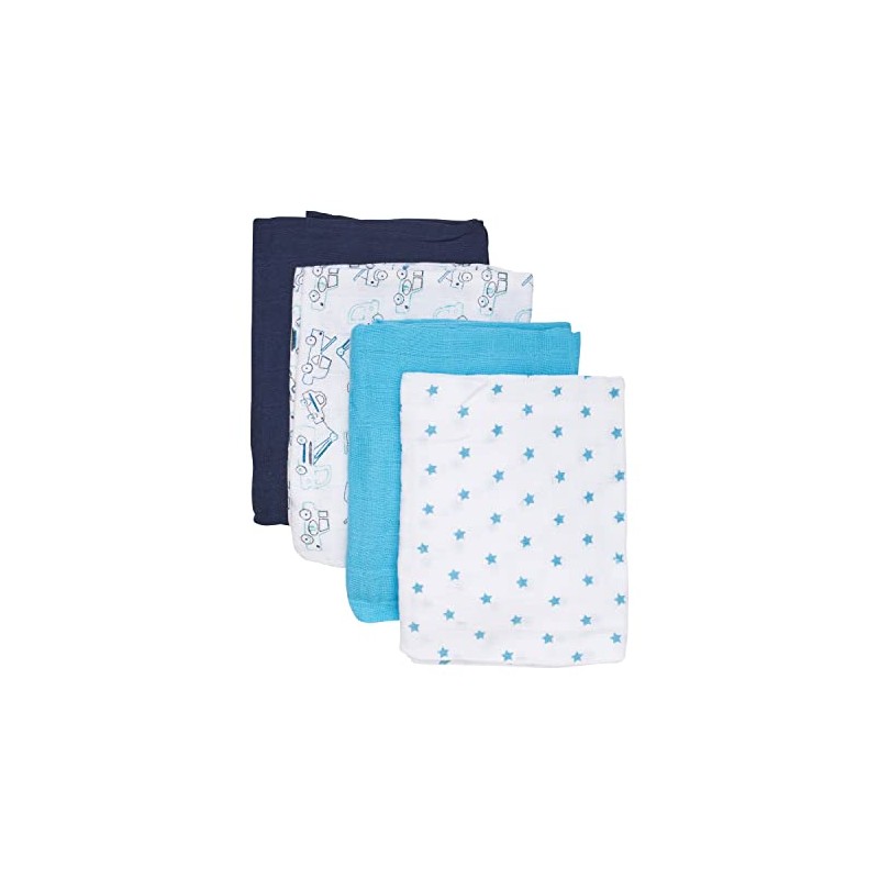 Care Baby Burp Cloths, made of cotton in 4 and
