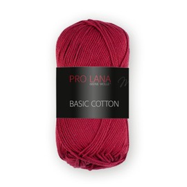 PRO LANA Basic Cotton – Colour: 30 – 50 g / Approx. 125 m Wool