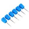 6pcs Tungsten Steel Nail Art Manicure Drill Bits Electric Manicure
