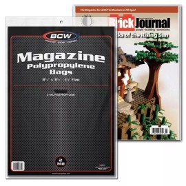 BCW New (100 ct) BCW Magazine Bag-Acid Free