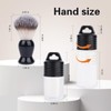 Men's Shaving Brush with Soft Bristles & Travel Case