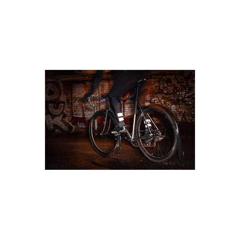 ASS SAVERS ToeTector TFR-1-BLK Bicycle Mudguards, Black, Regular
