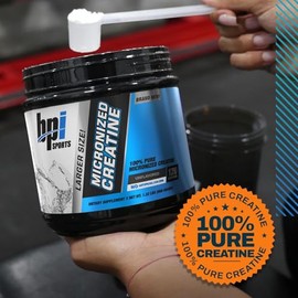 BPI Sports 100% Monohidrato de Creatina Micronizada gr - 120 Porciones (600 gr)