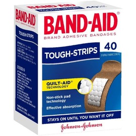 Johnson &amp; Johnson Buy Band-Aid Tough Strips Regular 40 Pack Online | Chempro Chemists