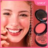 SANIYE Pure Mineral Rubor en Polvo Compacto Textura Ultrafina Color