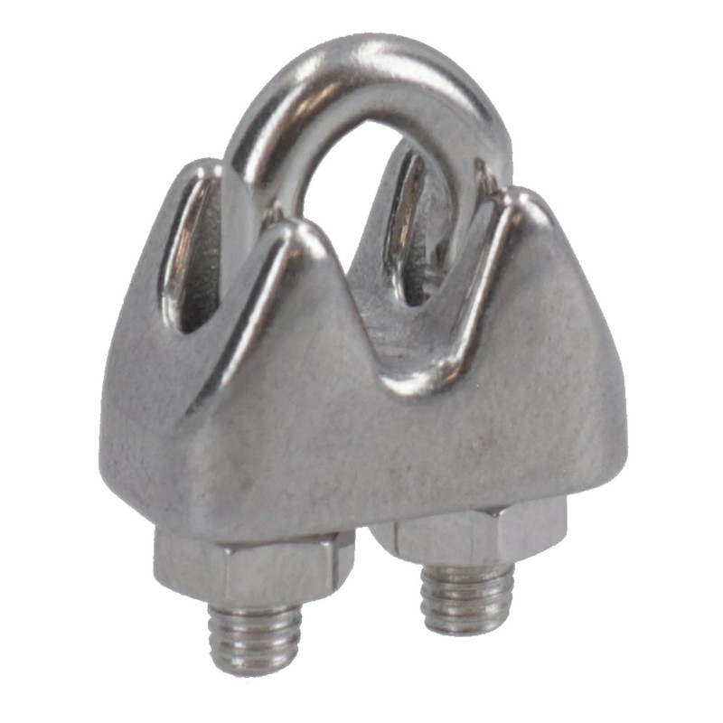 AB Tools 2mm Wire Rope/Cable Grip/Clamp Stainless Steel 316 Marine