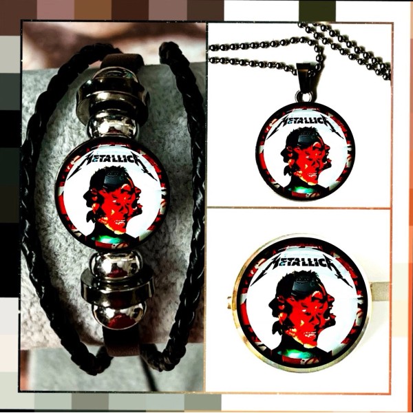 METALLICA SELF DESTRUCT SET OF 3 BRACELETNECKL