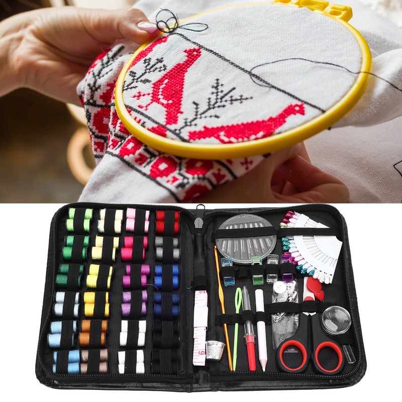 Sewing Set Portable Exquisite DIY Household Needle Thread Embroidery Sewing