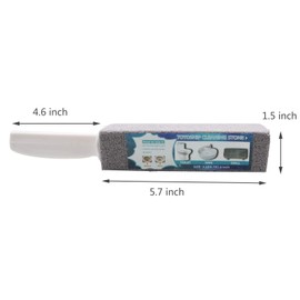 Pumice Stone for Toilet Bowl Cleaning with Long Handle Household Cleaning 6 Pack