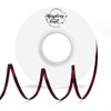 Satin Ribbon 1/8 Inch Burgundy Double Faced - 100 Yards