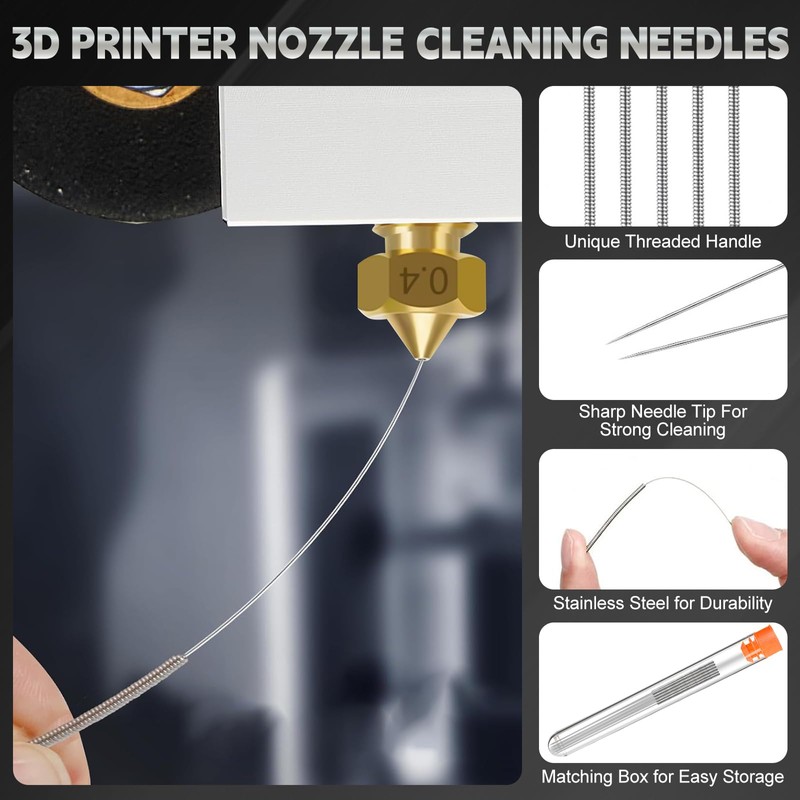 ANYCUBIC Kobra 3 Hotend, 22pcs 3D Printing Extruder Hotend Kit,Kobra