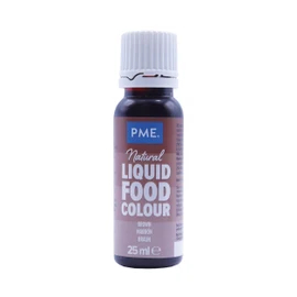 PME 100% Natural Food Colouring - Brown 25 g
