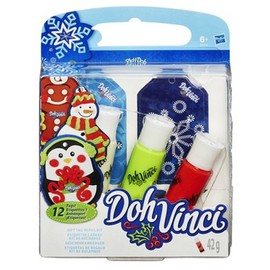 Play-Doh B1716 DohVinci Style Your Season Gift Tag Kit