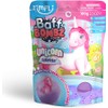 Large Unicorn Surprise Bath Bomb from Zimpli Kids, 6 Surprise Unicorn Toys to Collect, Children's Fizzing Gift Set, Stocking Filler Toy, Xmas Present for Boys & Girls
