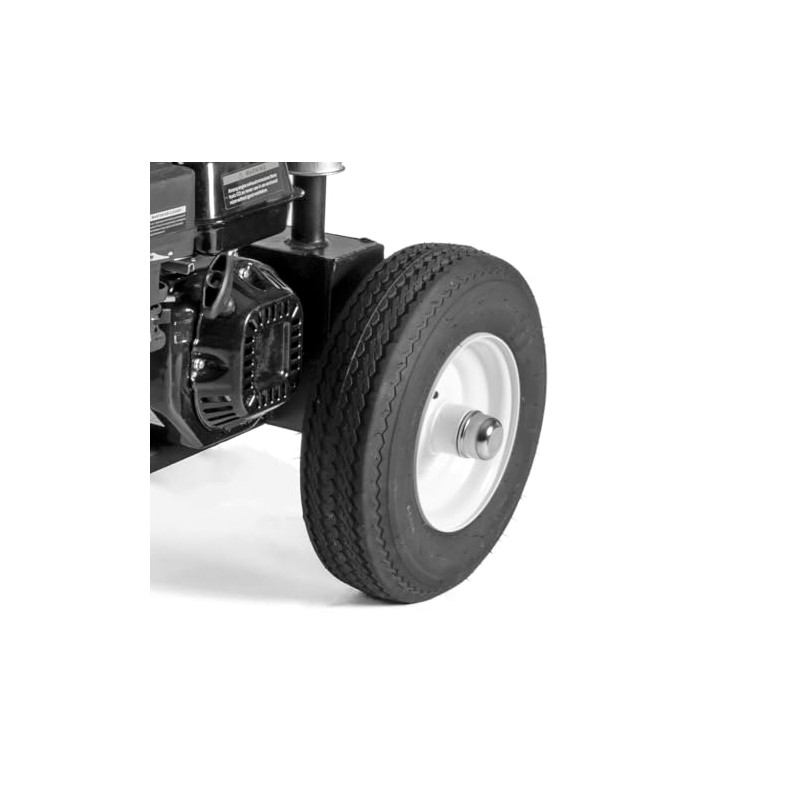 1" Bearing Log Splitter Wheel with Tire 4.8" wide X