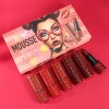 Set De 6 Lápices Labiales, Textura Mate Y Sedosa, De