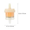 Lurrose 10 x Microdermabrasion Filter Vacuum Microdermabrasion Filter Tubes Microdermabrasion