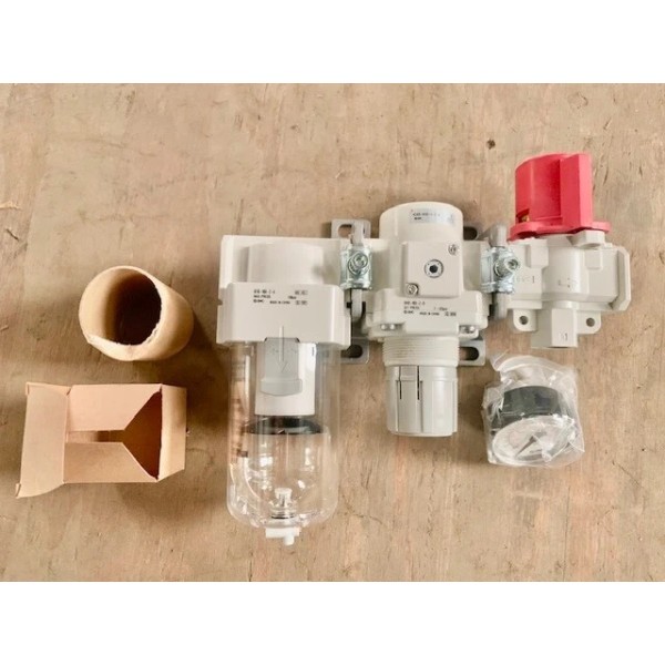 SMC Inline Air-Line Filter Moisture Trap AC40B-N04G-V-Z A-B Dry-Air AF40-Z-AB