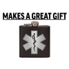 Rogue River Tactical EMT Star of Life Stainless Steel Hip