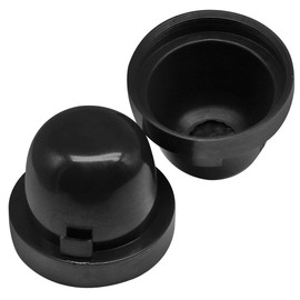 HUIQIAODS Car Dustproof Cover, LED Dust Cover, Waterproof Dustproof Cover, Light Cover, Compatible with HID Headlight Kit, Compatible with H1/H3/H4/H7/H8/H9/H11/HB3/HB4/HB5, Set of 2 (Inner Diameter: