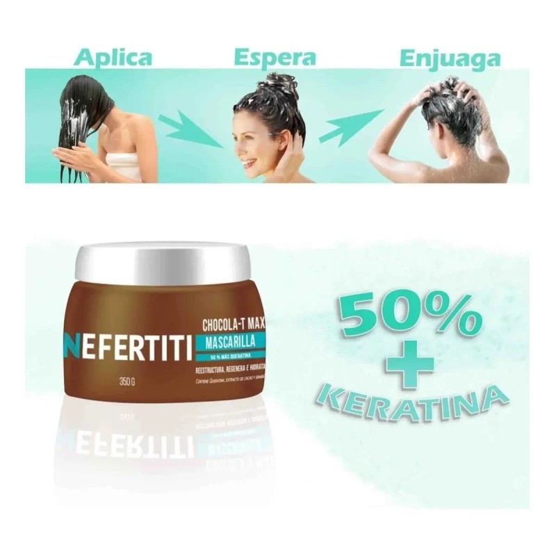 Mascarilla Chocola Max Nefertiti 350g