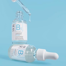SVR Ampoule [B3] Hydra Sérum Facial Hidratante para Primeras Arrugas y Piel Sensible | 3 Ácidos Hialurónicos y Vitamina B3 | Fortalece la Barrera Cutá