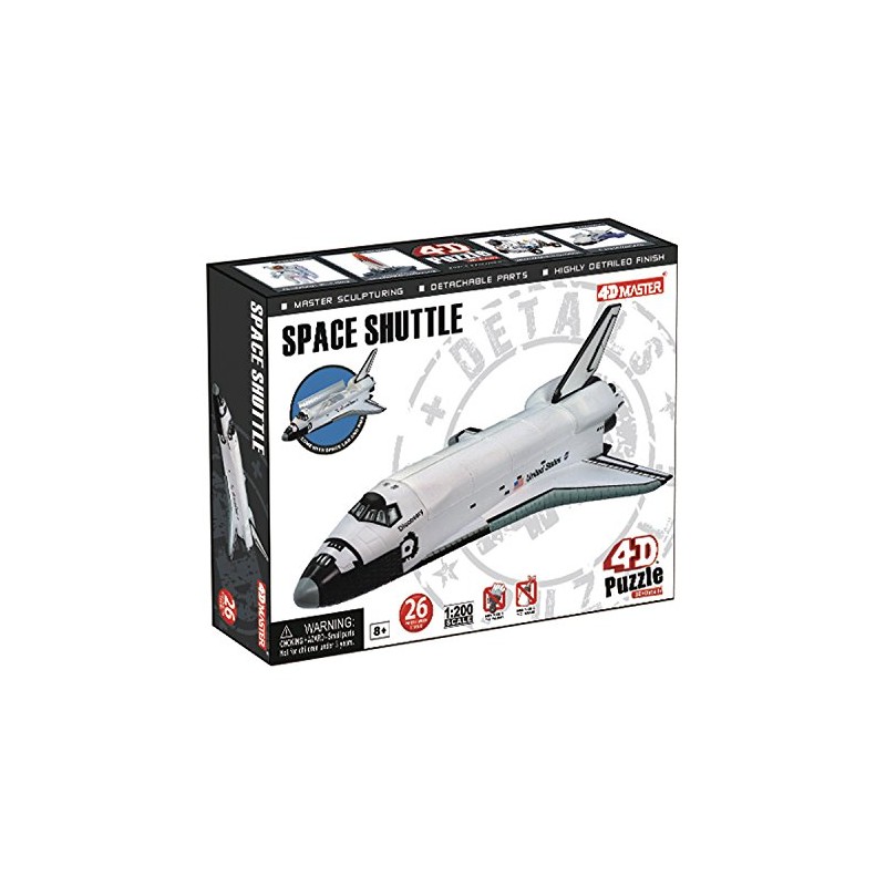 Famemaster 4D Puzzle Space Shuttle, 8"