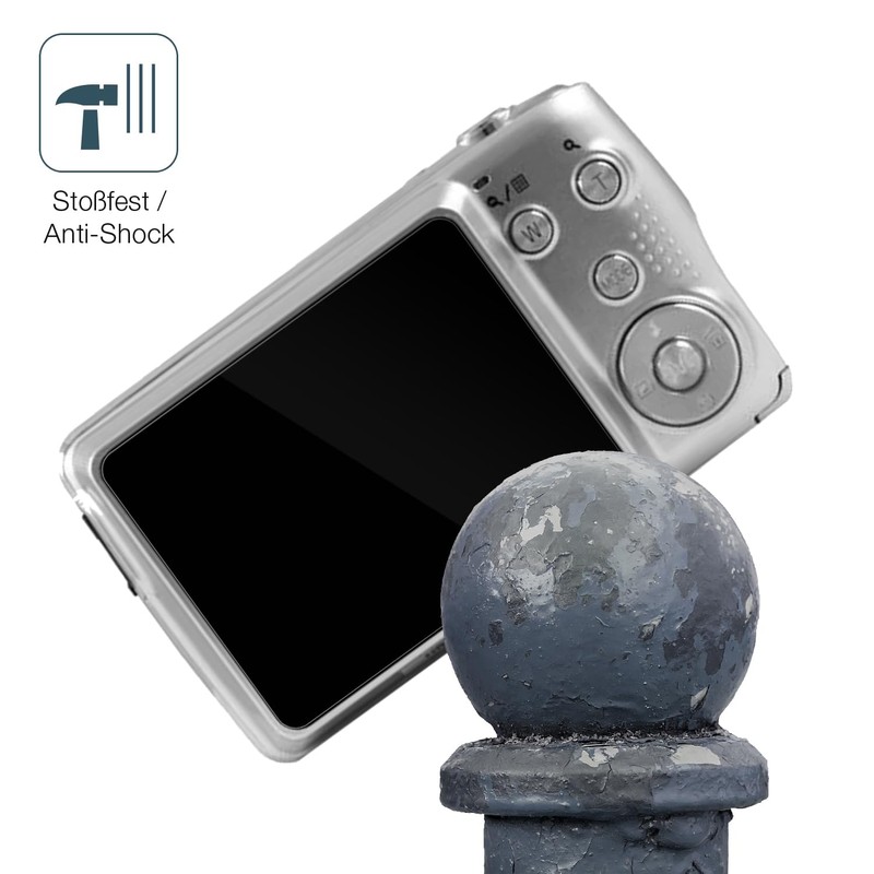 dipos I 2x Screen Protectors 9H Clear Compatible with Agfa