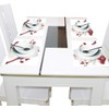 ALAZA Winter Bird Cardinal Placemats for Dining Table Heat Resistant