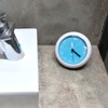 mooas Silent Waterproof Clock 3 Types, Bathroom Clock, Shower Clock