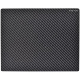 POCARDO Hochpräzises Gaming Mauspad aus poliertem Carbon mit Antirutsch-Unterseite - 290x225 mm