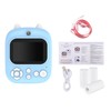 Andoer 3-in-1 Multifunctional Instant Camera Childeren's Instant Print Camera 2.4-inch