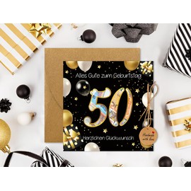 Money Gifts 50th Birthday Man Woman Funny Birthday Card 50 Man Gifts for 50th Birthday Man Woman for Party Wedding Anniversary